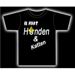T.shirt Haat honden