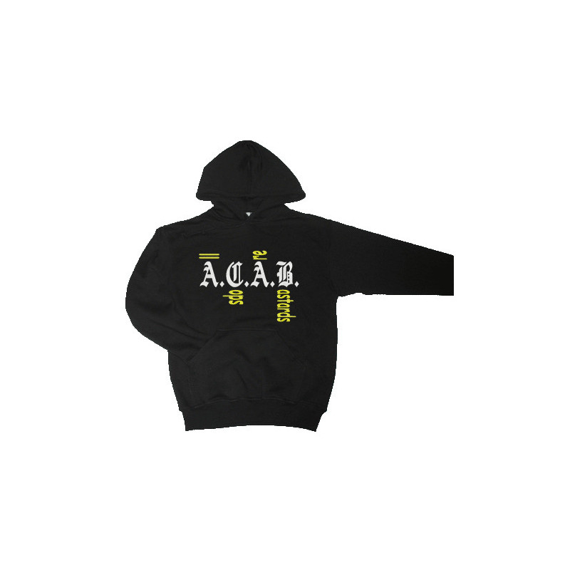 (1b) Hooded ACAB COPS GEEL