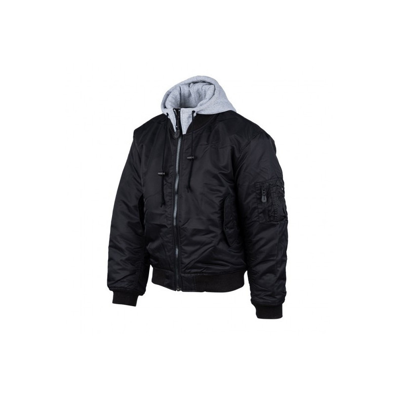 Bomber capuchon