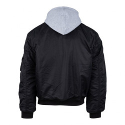Bomber capuchon