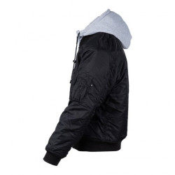 Bomber capuchon