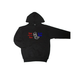 Hooded Sweater (Bass moe je nie hore die moe je voele)