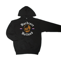 Hooded Sweater Hardcore Holland Skull