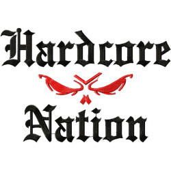 Sweater Hardcore Nation Eyes (wit)