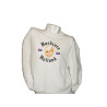 Sweater Hardcore Holland Skull(wit)