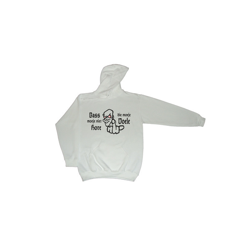 Hooded Bass moe je nie hore die moe je voele(wit)