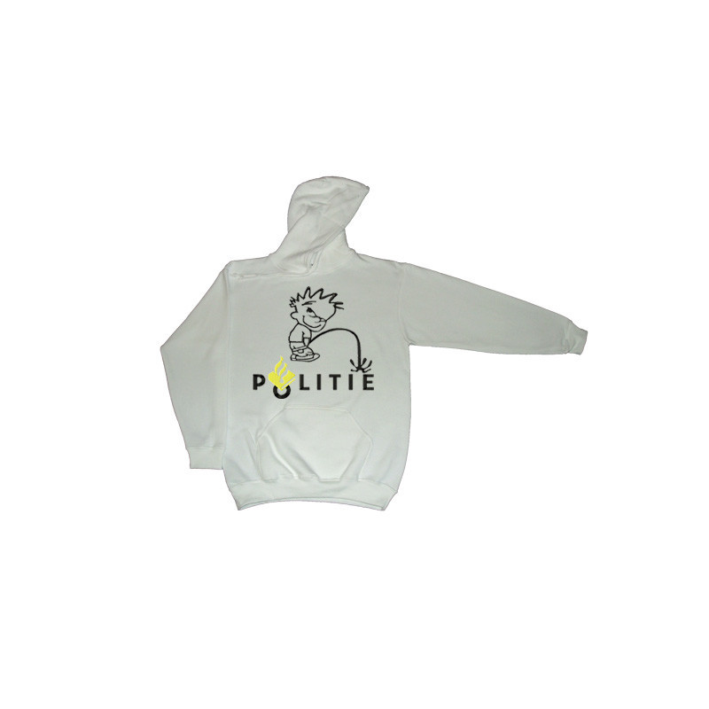 Hooded Piss Police (wit)