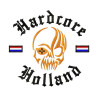 Hooded Hardcore Holland Skull(Wit)