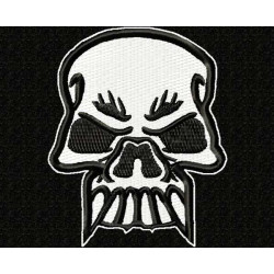 Hooded Cross Skull