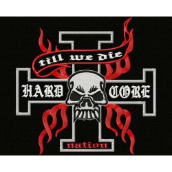 Hooded Cross Skull