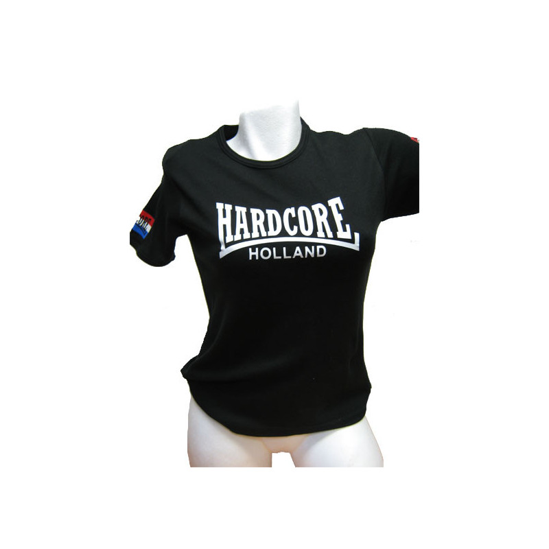 Damesshirt Hardcore Holland NL flags