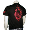 T-shirt Burning Face (RED)