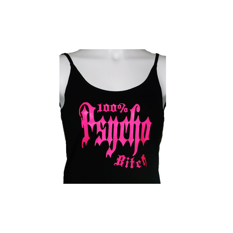 Spaghetti top Psycho Pink