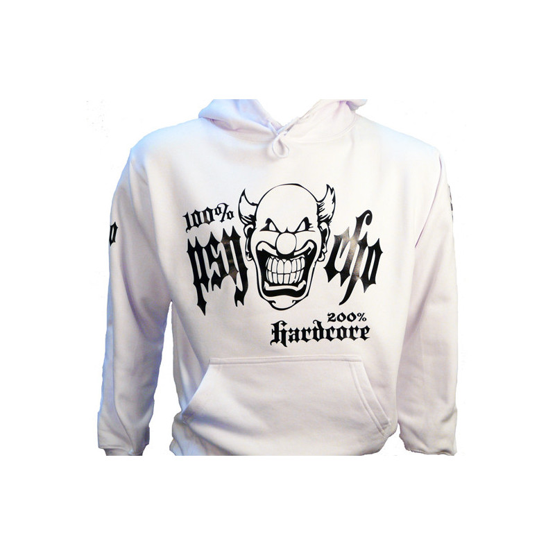 hooded 100% Psycho/200% Hardcore