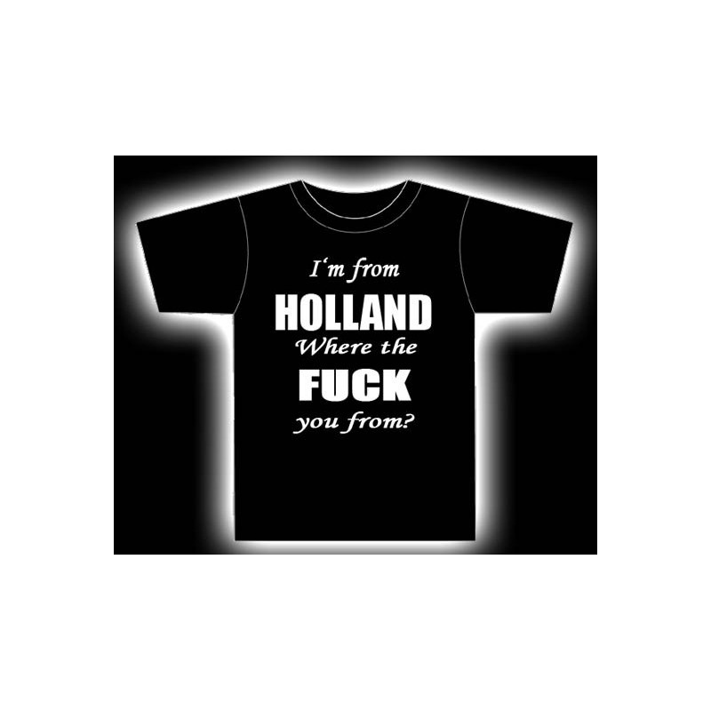 I'm from Holland