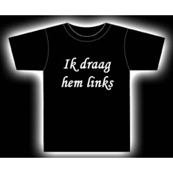 Ik draag hem links